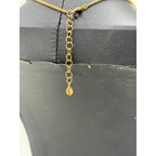 Michael Michaud Golden Pear Pendant Necklace