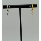 Namaste Handmade Selene Moon Drop Earrings
