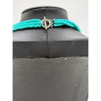 Navajo Mary W Roanhorse Multi Strand Magnesite Choker Necklace