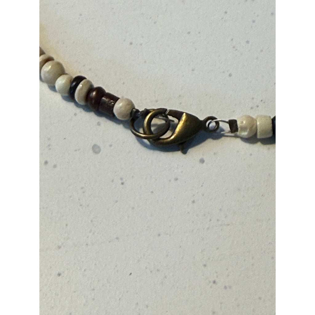 Navajo Mary W Roanhorse 'Spirit Horse'- 33" Necklace