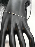Vintage 925 Sterling Silver Dainty Italian Chain Bracelet