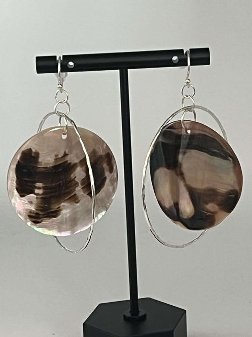 Barse 'Bora Bora' Shell Earrings