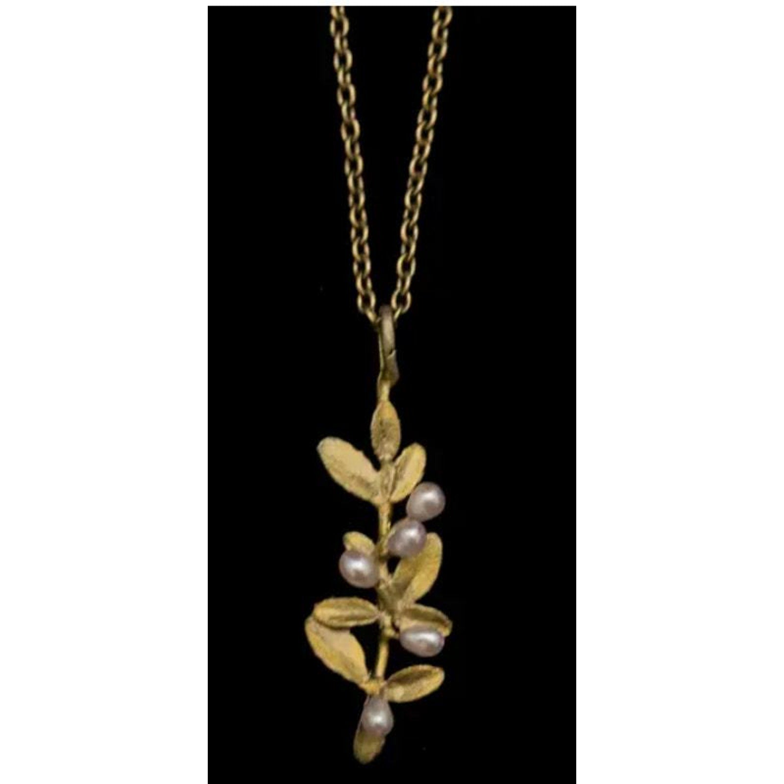 Michael Michaud Flowering Thyme Pendant Necklace