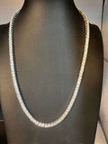 925 Sterling Silver Rhodium Plated Sahira 16 inch CZ Necklace