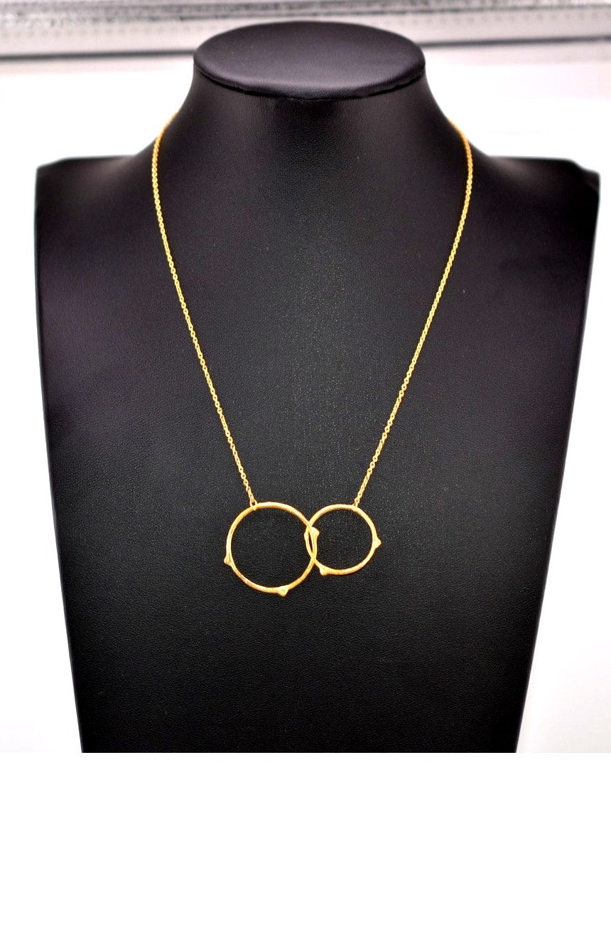 Catherine Weitzman Interlocking Branches Pendant Necklace