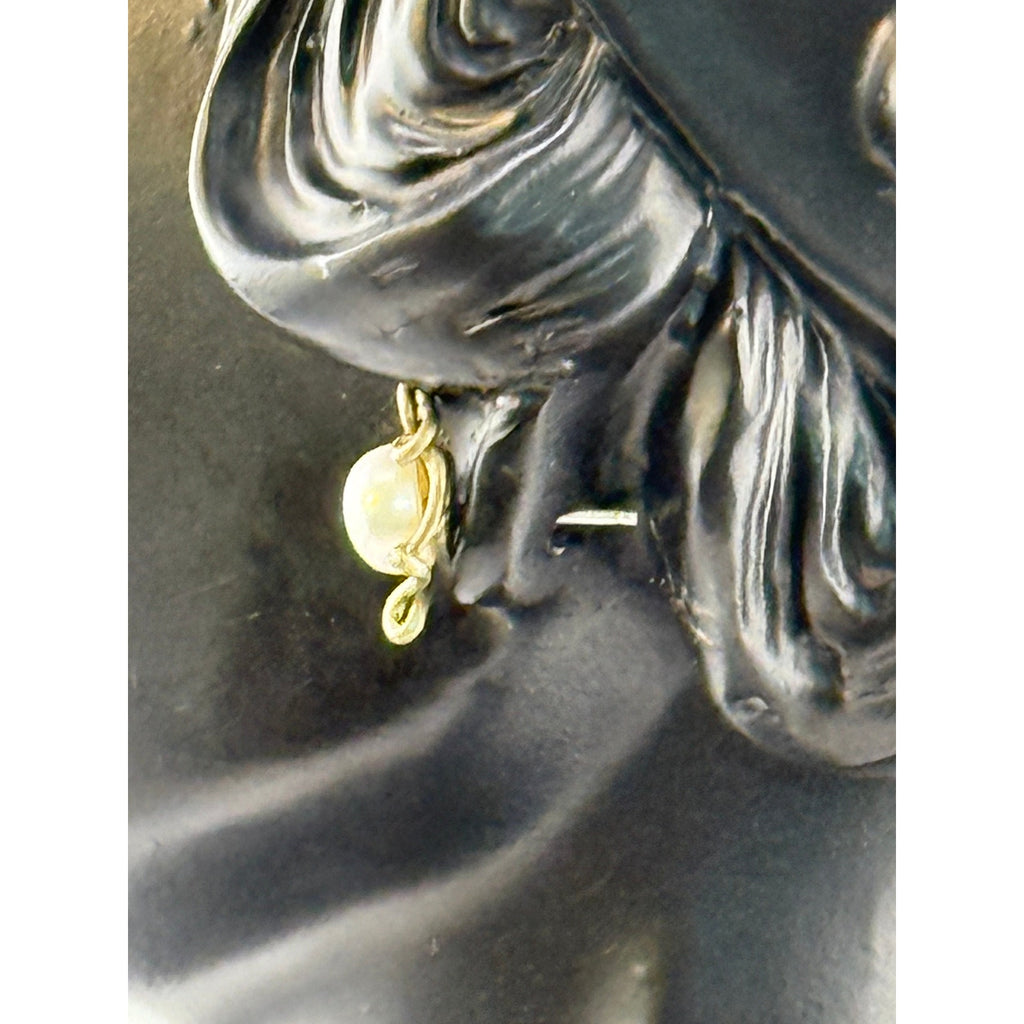 Michael Michaud Pea Pod Pearl Post Stud Earrings