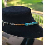 'Chaco Canyon' - Natural Turquoise Coral Necklace, Native American