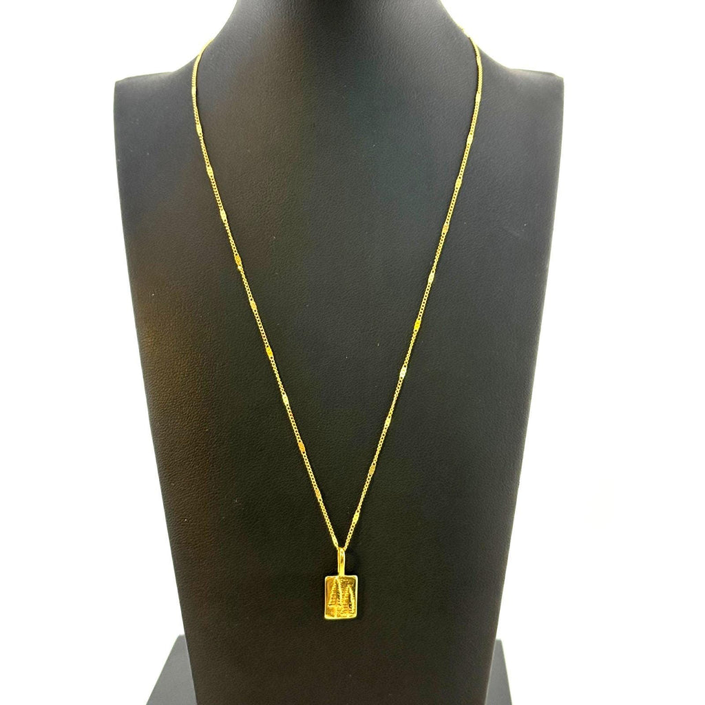 Namaste Handmade I Am Strong Affirmation Necklace