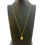 Namaste Handmade I Am Strong Affirmation Necklace