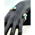 Zuni Sterling Kingman Turquoise Bracelet Jude Candelaria