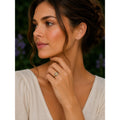 Michael Michaud Forget Me Not Single Flower Adjustable Ring