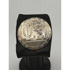 Vintage 925 Sterling Silver Mexican Scene Pendant or Brooch Signed