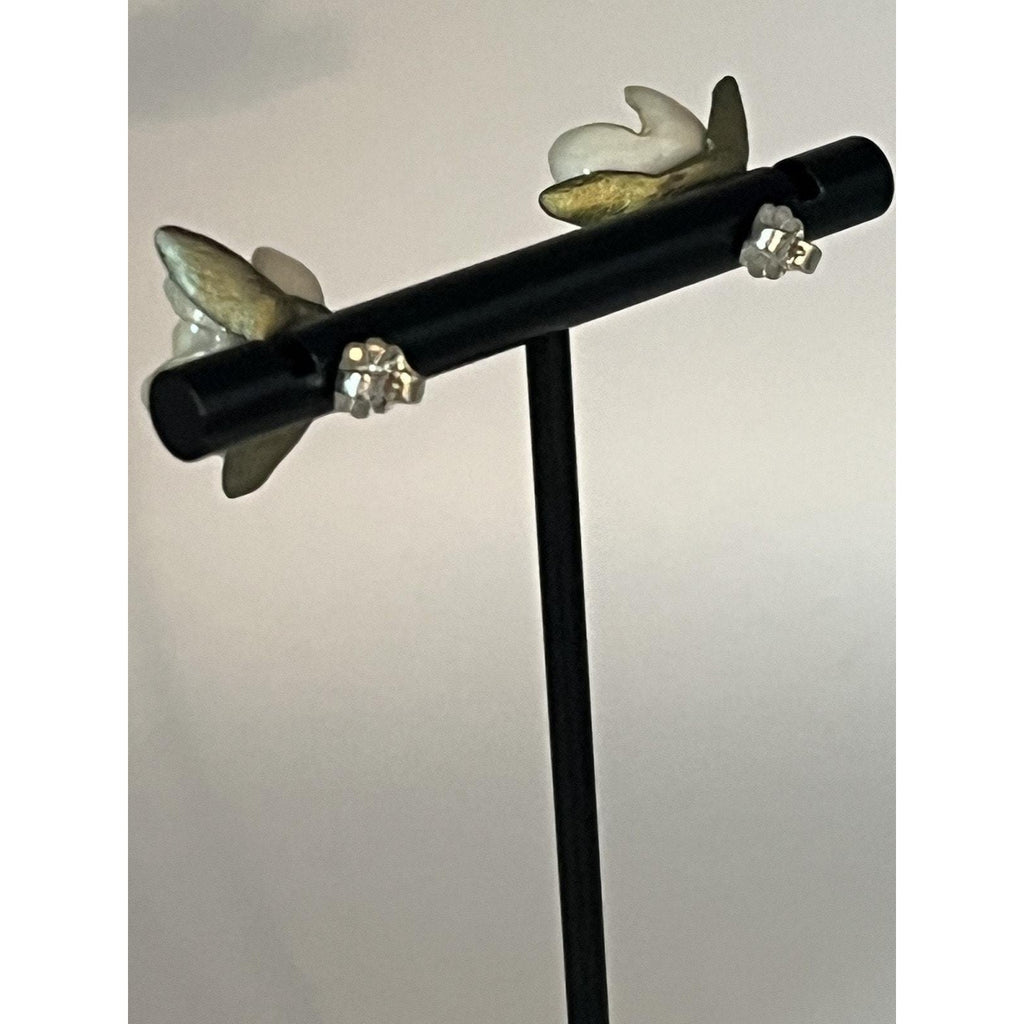 Michael Michaud Magnolia Blossom Post Earrings