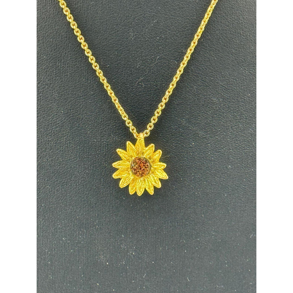 Michael Michaud Sunflower Petite Pendant Necklace