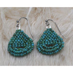 Native American Chippewa Handmade Beaded Earrings