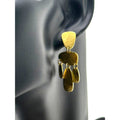 Marcia Moran 18K Gold Plated Chandelier Earrings