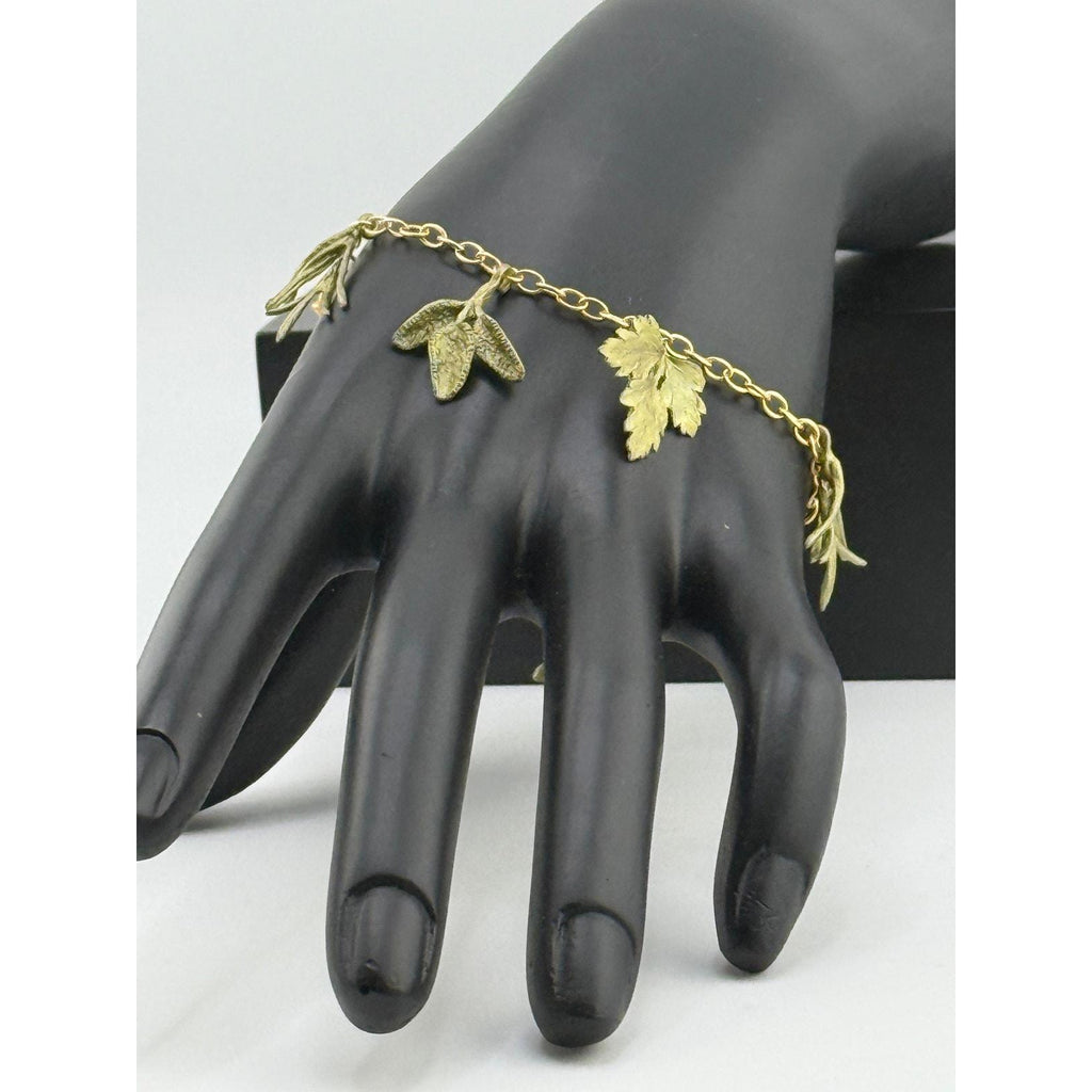 Michael Michaud Petite Herb Charm Bracelet
