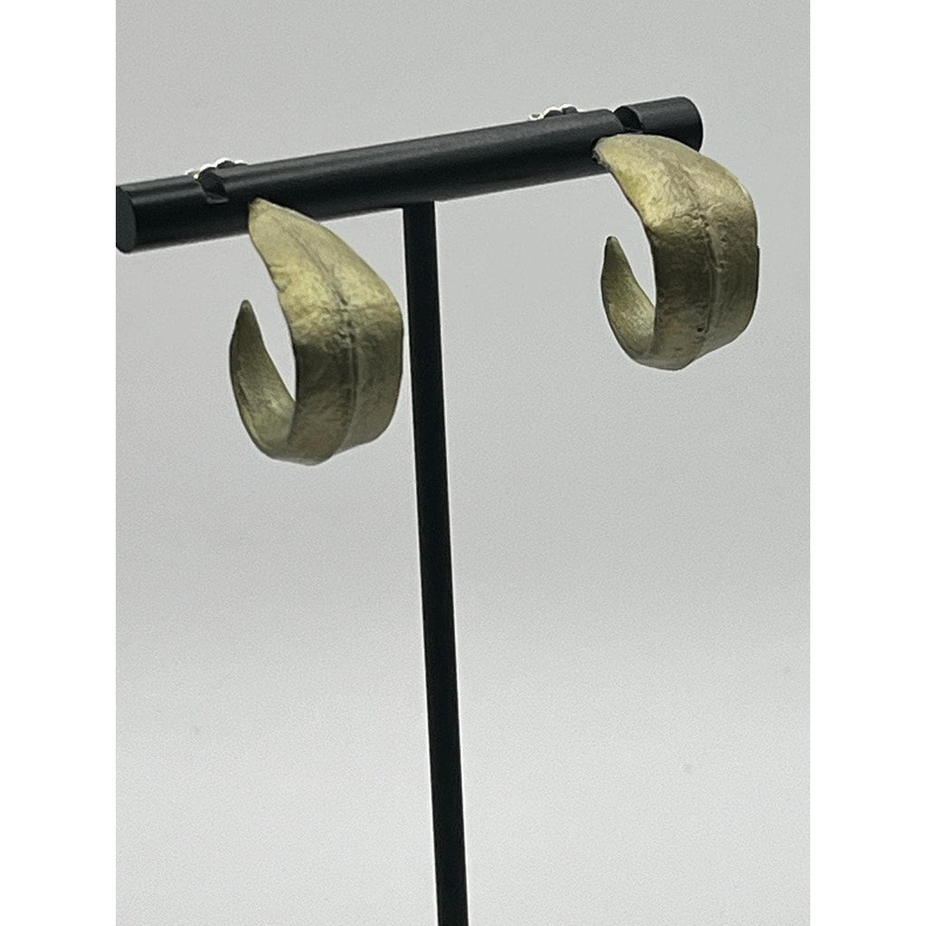 Michael Michaud Eucalyptus Hoop Earrings