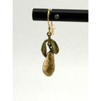 Michael Michaud Golden Pear Earrings
