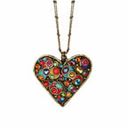 Michal Golan Large Confetti Heart Necklace