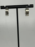 Silpada Silver Chunky Squared Hoop Earrings
