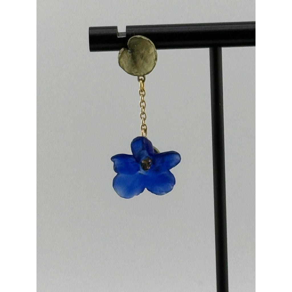 Michael Michaud Wild Blue Violet Drop Post Earrings
