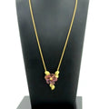 Michael Michaud Pink Impatiens Pendant Necklace