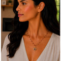 Michal Golan Victorian Tiny Heart Necklace