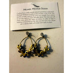 Michael Michaud Petite Blueberry Oval Post Earrings