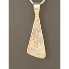 Zuni Germaine Smith Handmade Sterling Silver Multi Stone Inlay Pendant