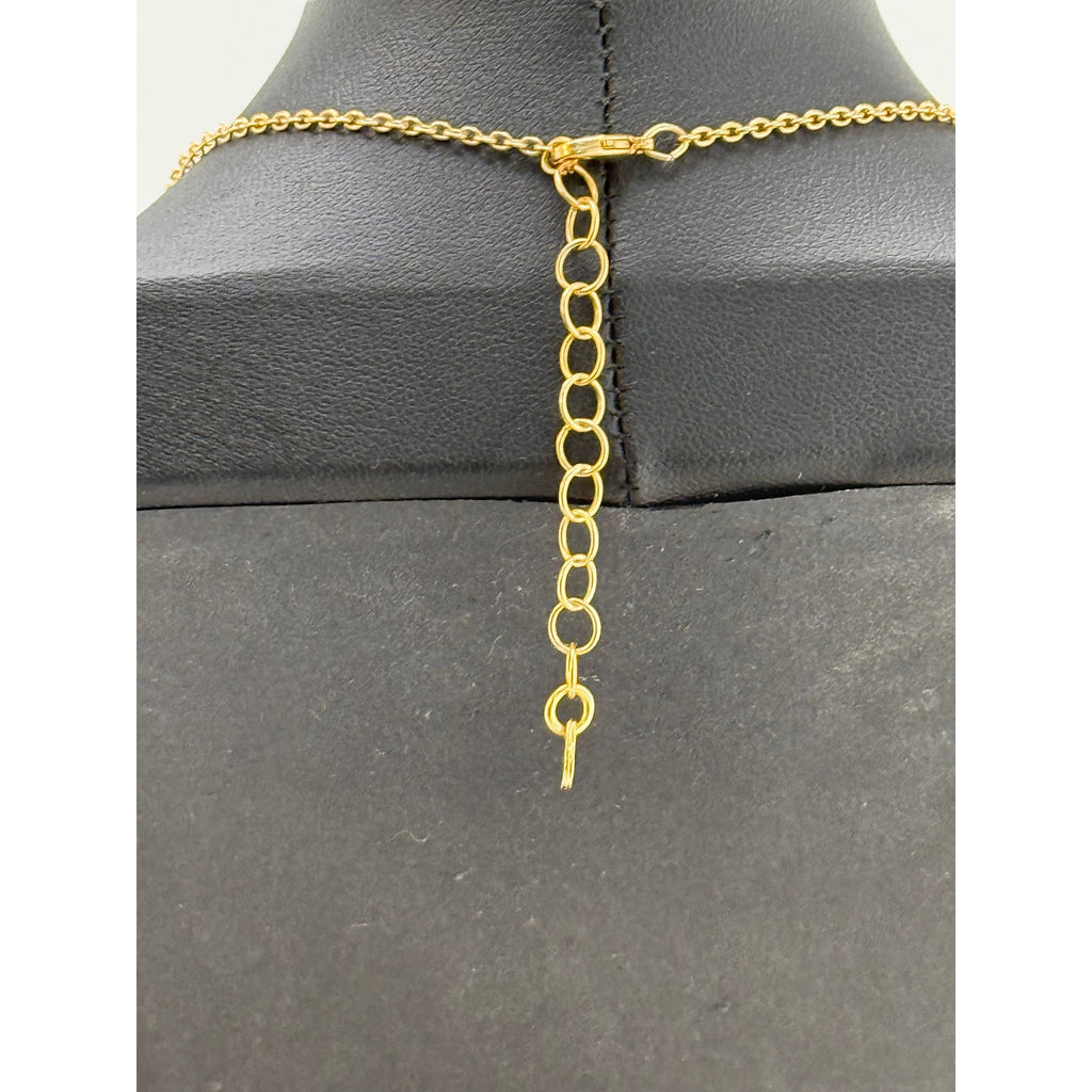 Michael Michaud Wild Violet Double Flower Pendant Necklace