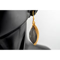Michael Michaud Cordyline Double Leaf Wire Earrings