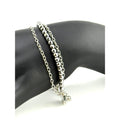 Silpada 'Trendy' Sterling Silver Natural Hematite Bracelet