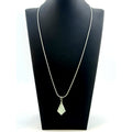 925 Sterling Silver Pyrite Mexico Pendant Necklace