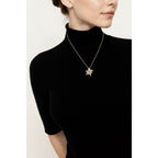 Michael Michaud Edelweiss 16" Adj. Dangle Pendant Necklace