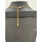 Michael Michaud Lemon Drop Leaf Pendant Necklace