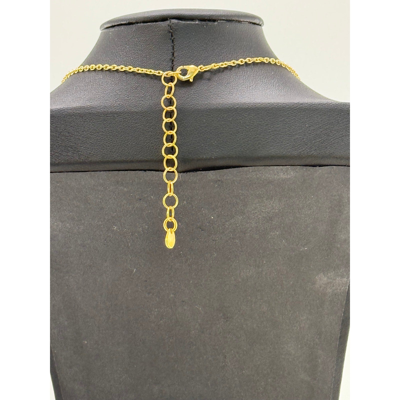 Michael Michaud Lemon Drop Leaf Pendant Necklace