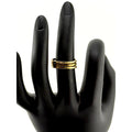Silpada KR Brass Adjustable Textured Ring
