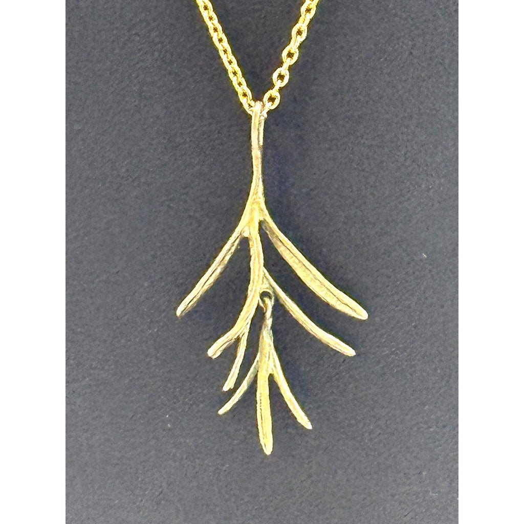 Michael Michaud Petite Herb Rosemary Pendant Necklace