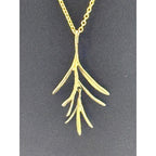 Michael Michaud Petite Herb Rosemary Pendant Necklace