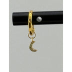 Namaste Handmade Selene Moon Drop Earrings