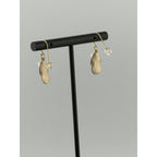 Michael Michaud Sea Scallop Petite Wire Earrings