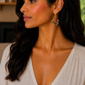 Michael Michaud Petite Blueberry Oval Post Earrings