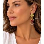 Michael Michaud Strawberry Post Earrings