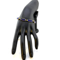 Michael Vincent Michaud 18K Gold Plated Geo Bubbles Bracelet