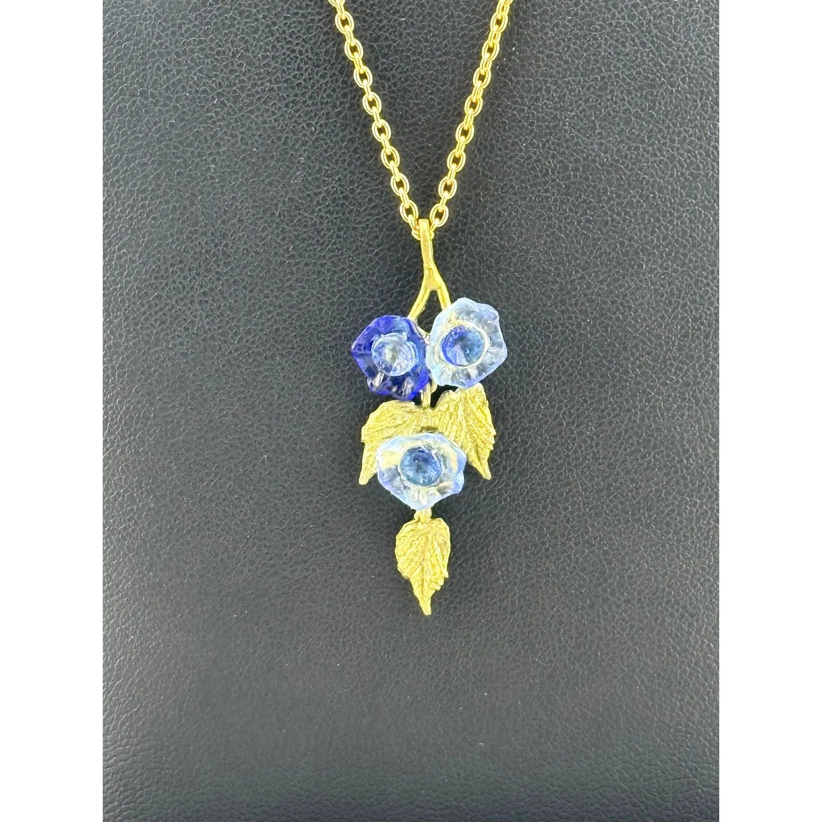 Michael Michaud Morning Glory Pendant Necklace
