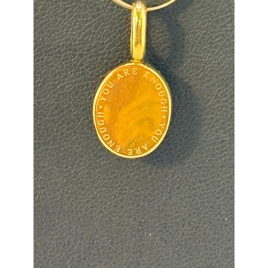 Namaste Handmade ‘You Are Enough’ Affirmation Necklace
