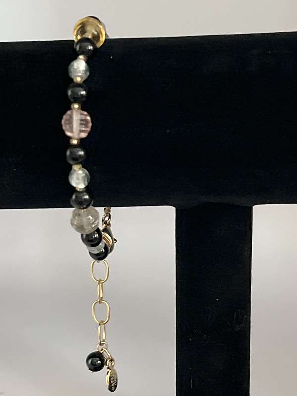 Genuine Certified Murano Glass Beaded Bracelet