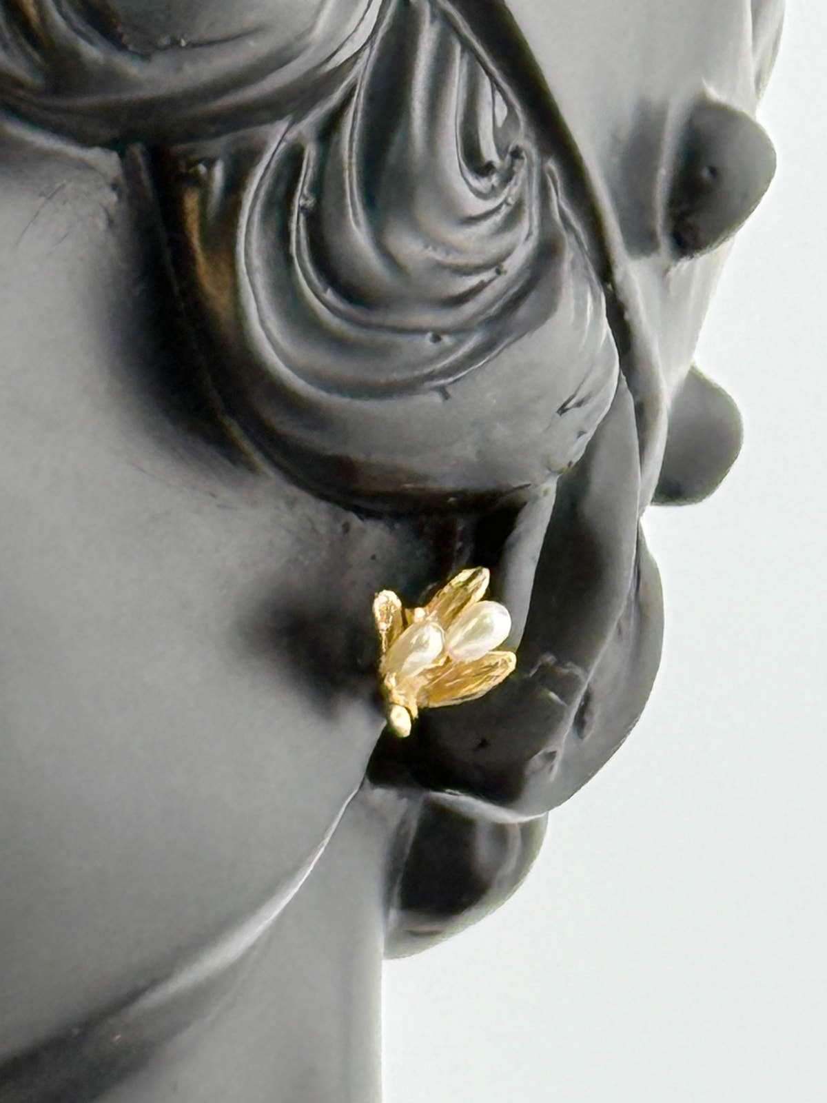 Michael Michaud Night Willow Post Stud Earrings