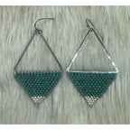 Native American Chippewa Handmade Beaded Earrings